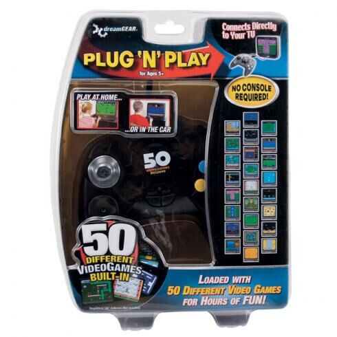 Arcade plug shop and play