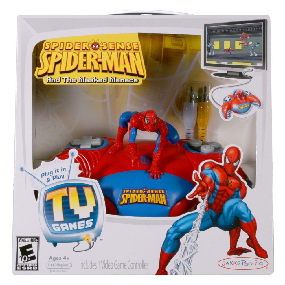 スパイダーマン　plug it in & play TV games JAKKS Pacific Spider-Man Electronic Games for sale | eBay