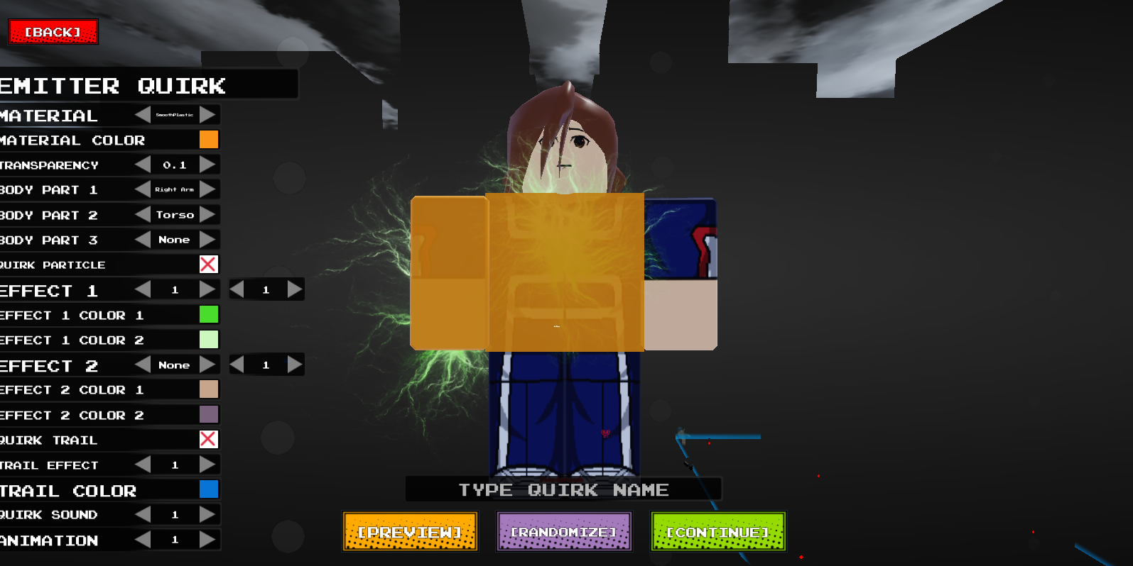 Quirks Plus Ultra Ii Wiki Roblox Wiki Fandom - how to switch quirk in plus ultra roblox