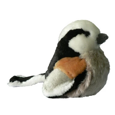 WILD REPUBLIC RSPB bird real life call European Goldfinch plush New In