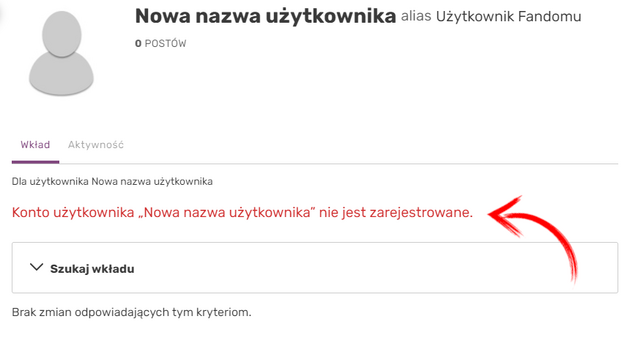 Sprawdzanie dostępności nazwy użytkownika