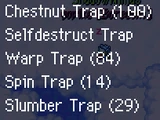 Traps