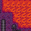 Lava in Sky Fortress