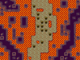 Sauna Cave Lava Path