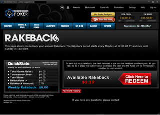 Black Chip Rakeback