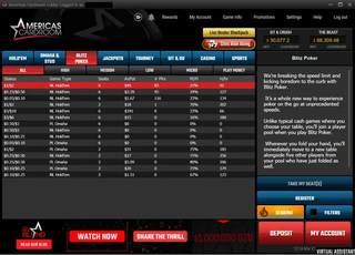 ACR Blitz Poker