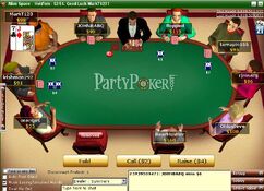 Partypoker table