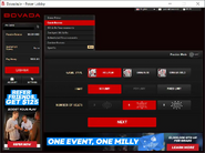 Bovada Cash Game Interface 