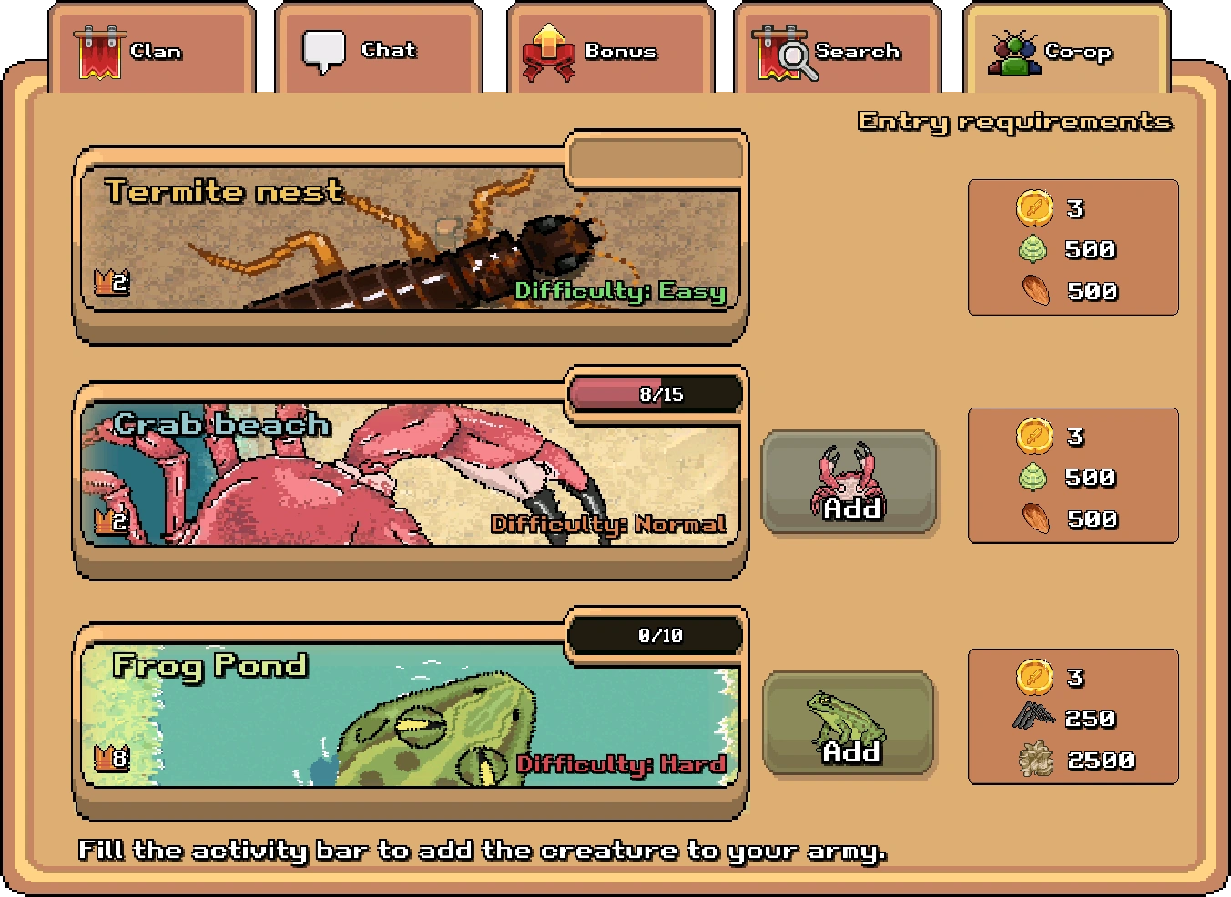 Coop Mode PocketAnts Wiki Fandom