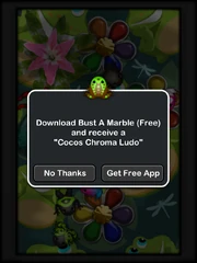 A typical promotional frog offer