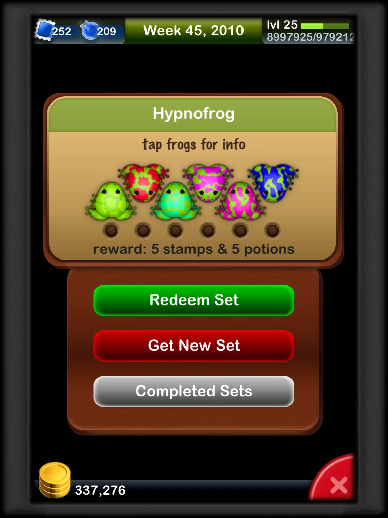 Weekly Sets | Pocket Frogs Wiki | Fandom