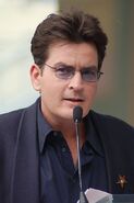 Charlie Sheen and his media coverage is parodied by the Pygmy named "Charlie"