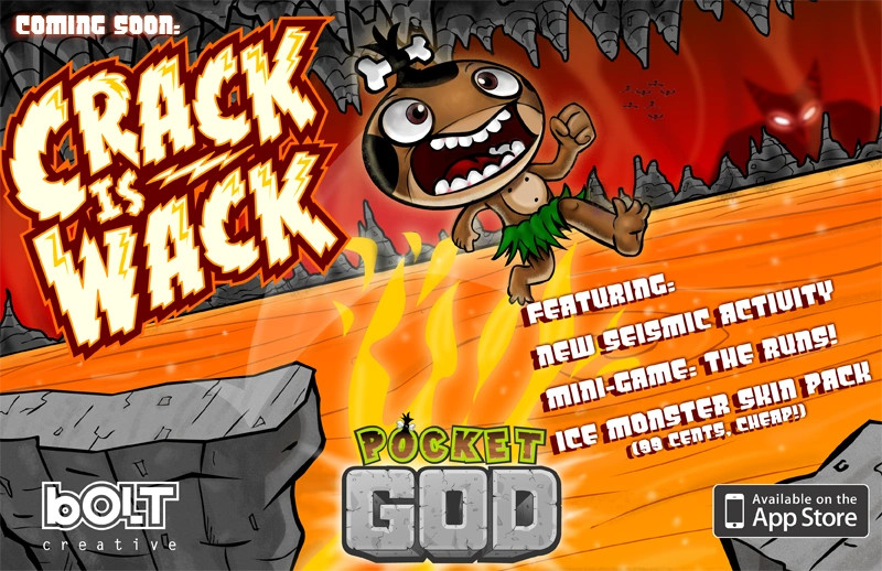 Ep 32 Crack is Wack Pocket God Wiki Fandom