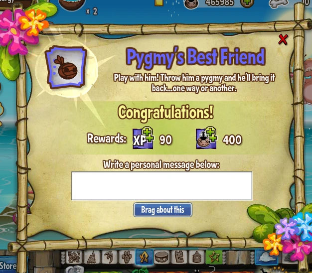 Pygmy's Best Friend Pocket God Wiki Fandom