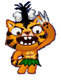 Charlie as a Tiger Pygmy