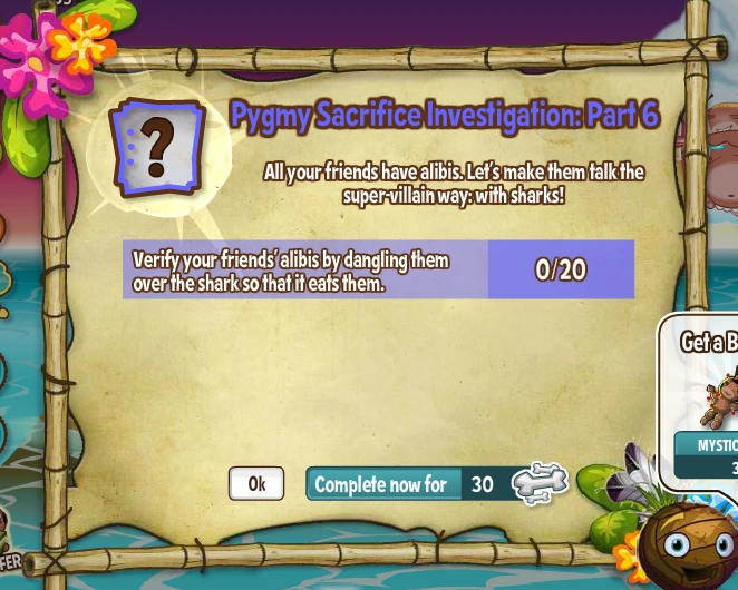 Pygmy Sacrifice Investigation Part 6 Pocket God Wiki Fandom