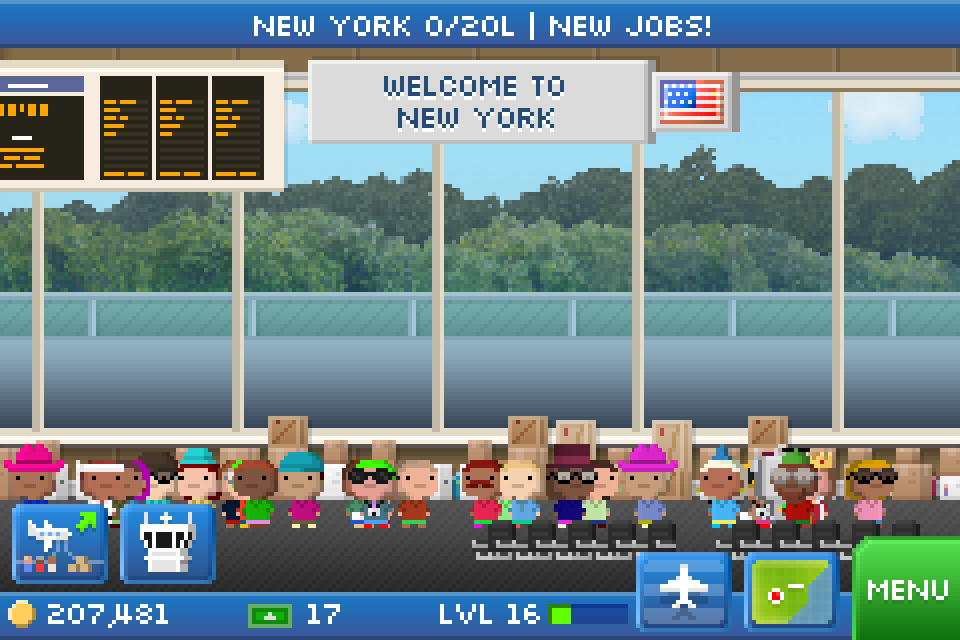 pocket planes distance from new york to london