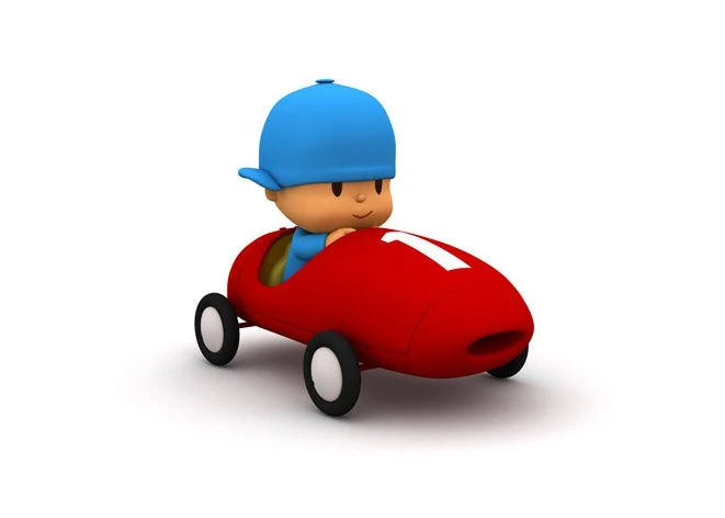 Pocoyó carrera de coches shop