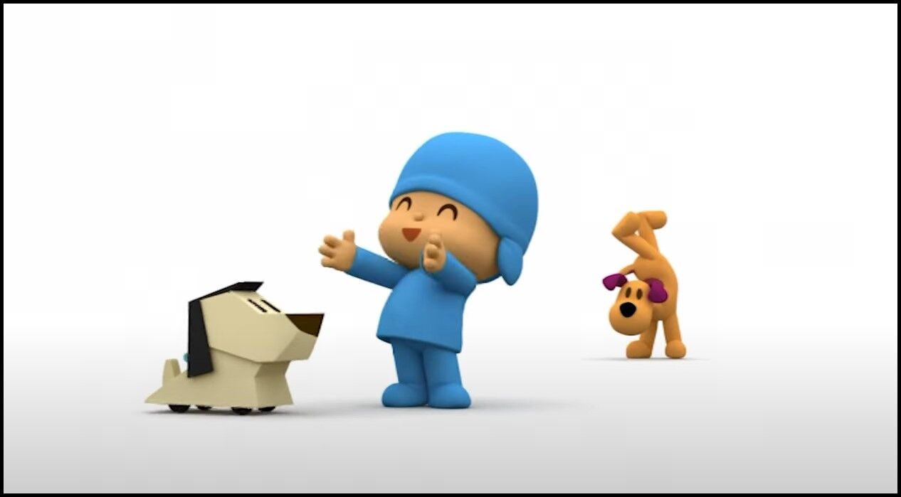 🐶 POCOYO em PORTUGUÊS do BRASIL - Carinho para Loula 🐶