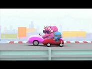 Pocoyo racing race cars