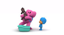 🚿 Let's Go Pocoyo! - O banho do Pocoyo [ 50 MINUTOS Ep 01 ]