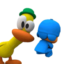 Gifs Pocoyo Wiki Fandom Si haces a pato utilizando los materiales indicados en el patrón, tendrá un tamaño final de unos 32cm (12,6 pulgadas). gifs pocoyo wiki fandom