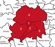 Distritos de Balalau 2011