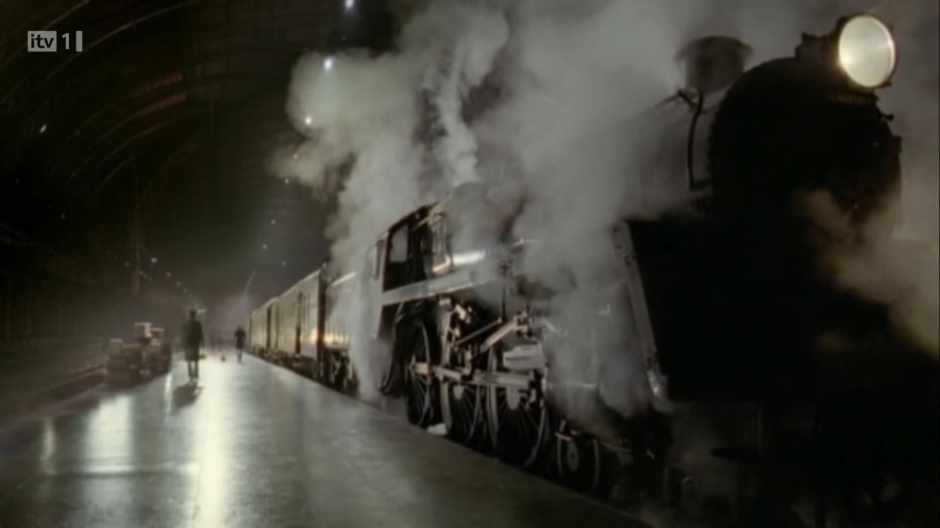 Murder in the Orient Express locomotive