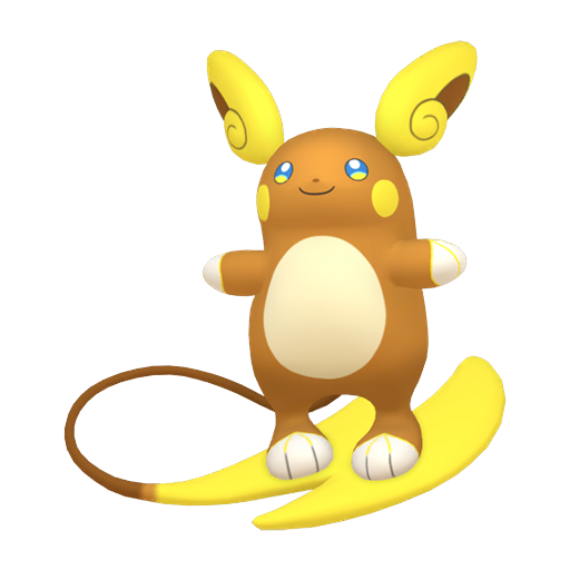 Alola Raichu Pokemon Wiki Fandom