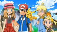 Ash, Citro, Heureka und Serena