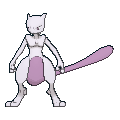 Mundo Pokémon - 150- Mega Mewtwo X (Forma Sombria). Tipo: psíquico/lutador.  Evolução: Estágio Final. Histórico: É um pokémon ainda maior que Mewtwo  Sombrio, com grandes músculos nos braços e pernas. É habilidoso