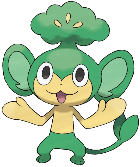 Pansage, Wiki Pokédex