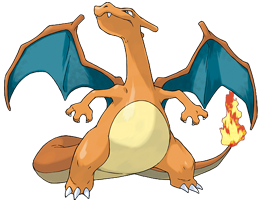 Charizard Mega Dragão De Fogo Super Pokemon Xyz *importado