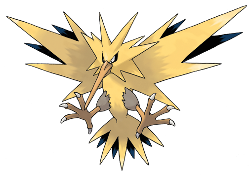 Zapdos, Wiki Pokédex