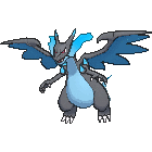 Pokémon nº 0006 - Charizard (Mega Evolução X) Pokémon Chama