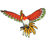 HO-OH LENDÁRIO E GYARADOS VERMELHO EM JOHTO