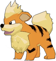 Growlithe - #058 -  Pokédex