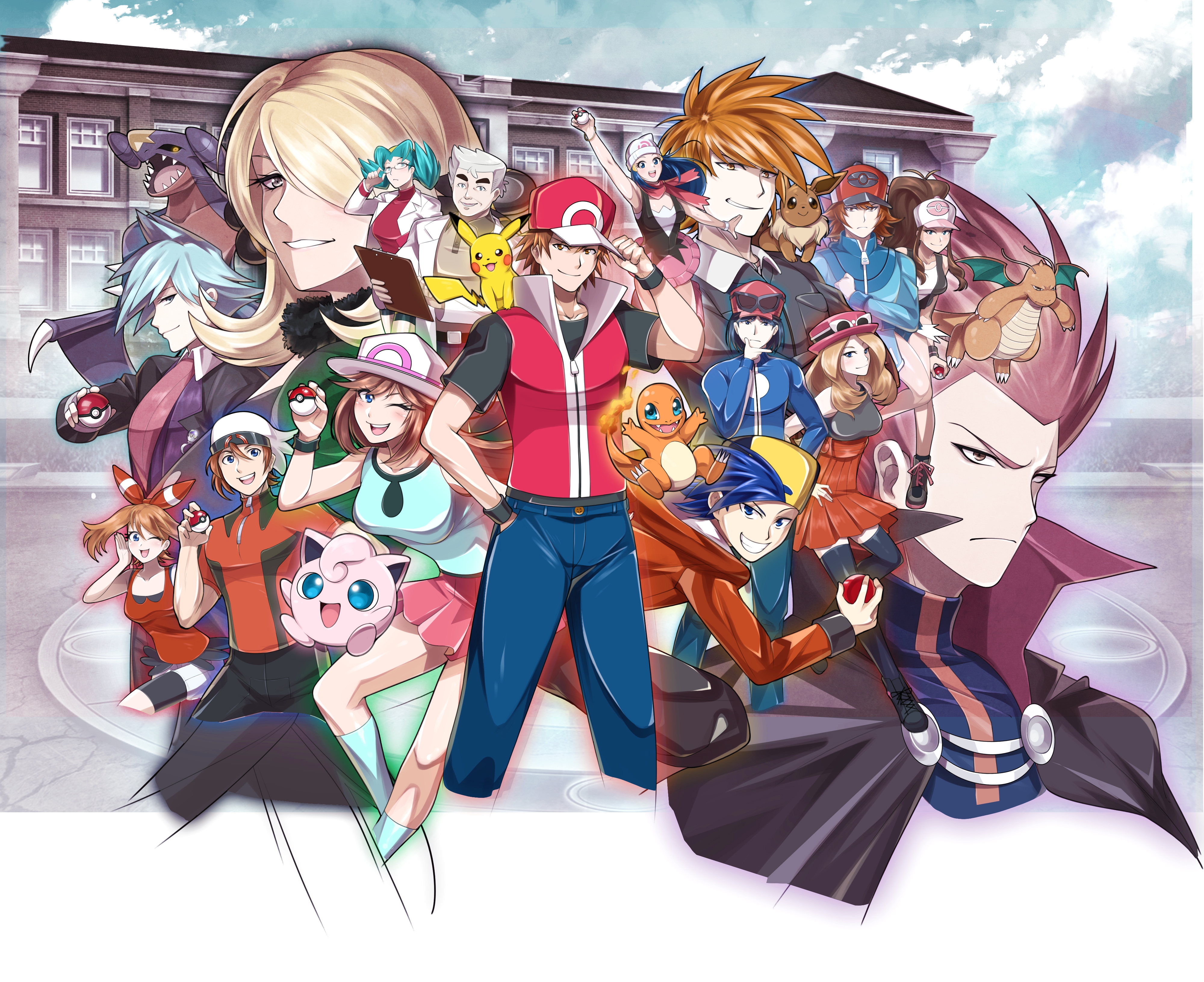 Personagens Principais :: Pokémon Forever