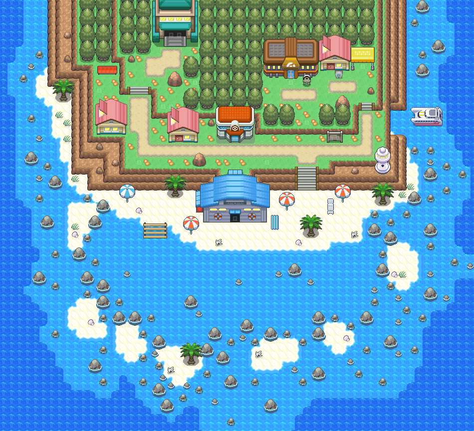 pokemon emerald ocean map