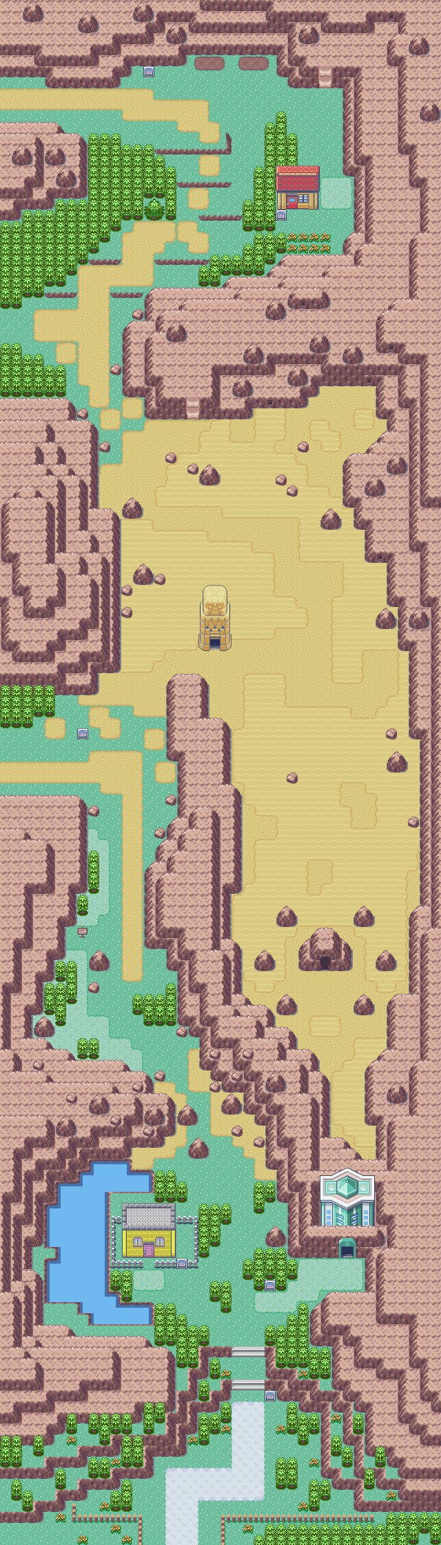 Pokémon Emerald - Desert Underpass