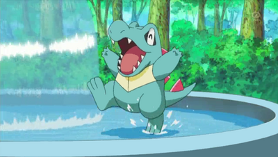 Ash's Totodile