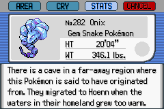 New Johto Pokedex on X: When a regional form of Onix (Rock/Grass