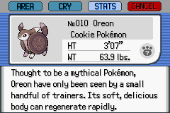 Oreon, Pokemon Blazing Emerald Wiki