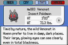 Pokemon Blazing Emerald Pokedex with Locations, Stats, Shinies and