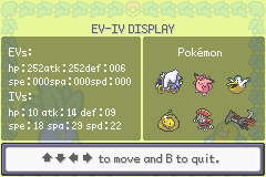 EV's and IV's - Pokémon Emerald Forum - Neoseeker Forums