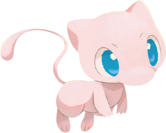 Pokemon Mew Colored Icon In Powerpoint Pptx Png And Editable