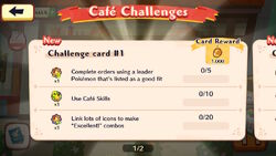 Mew Challenge Challenge Card - Pokémon Café ReMix