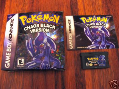 pokemon chaos black roms