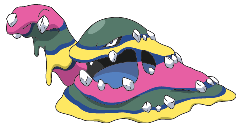 Muk de Alola, Pokémon