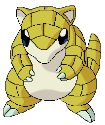 Sandshrew generation 1 move learnset (Red, Blue, Yellow)